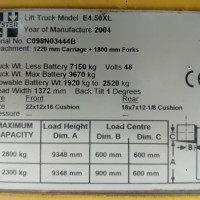 Hyster E4.50XL - 3