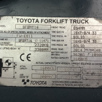 Toyota 8FBMT16 - 12