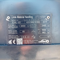 Linde E20L-02 - 4