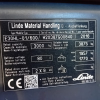 Linde E30HL-01/600 - 3