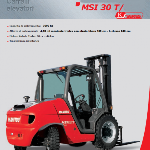 Manitou MSI30T